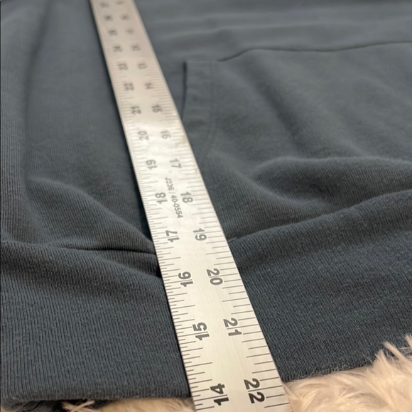 LC Lauren Conrad Puff Sleeve Hooded Shirt - Picture 7 of 7